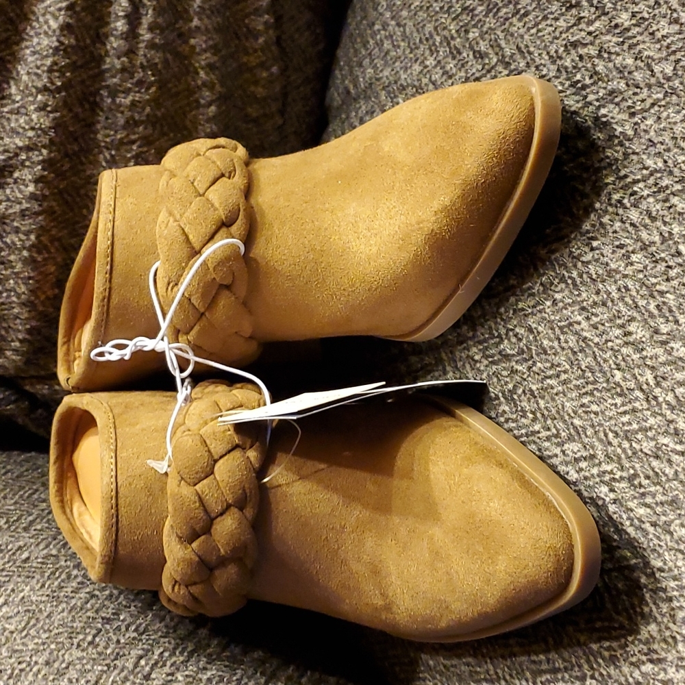 NWT Universal Thread Women mules Cognac Avis - Picture 2 of 5